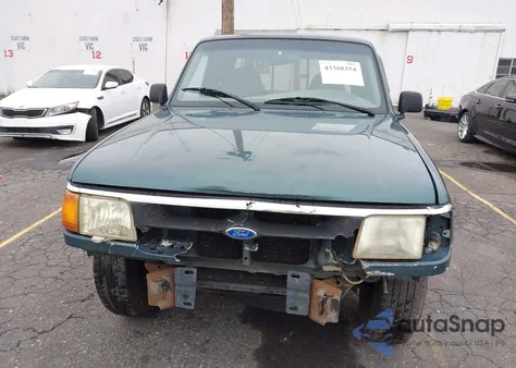 1996 Ford Ranger Super Cab из США, поврежденный, VIN 1FTCR14A0TPA11135